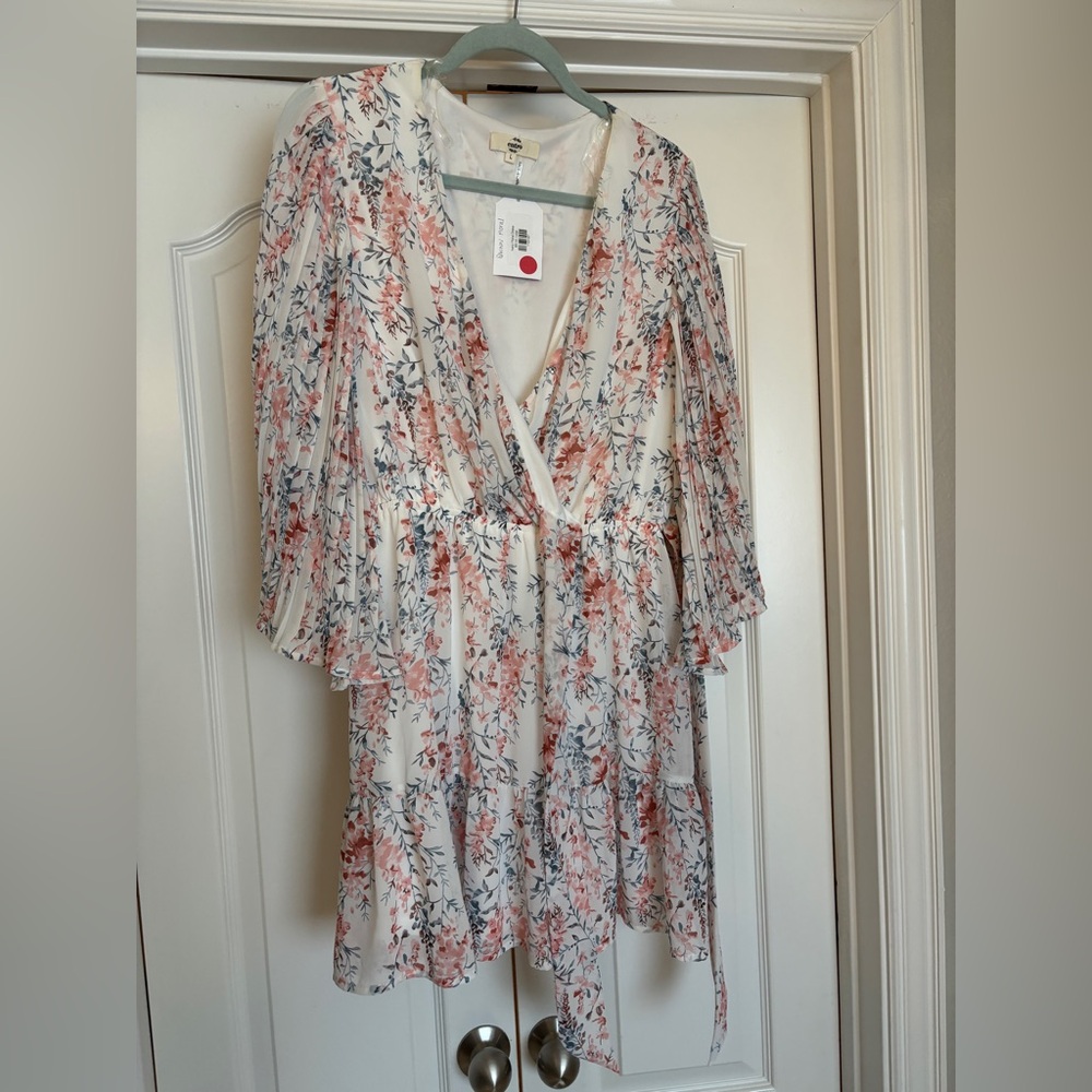 Floral V-Neck Dress